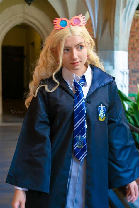 Beautiful Luna Lovegood Cosplayer Riding Cock And Fucked。